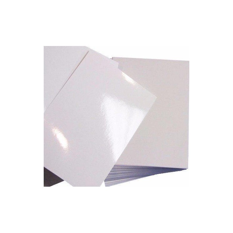 PAPEL COUCHE ADHESIVO SUBLIMABLE