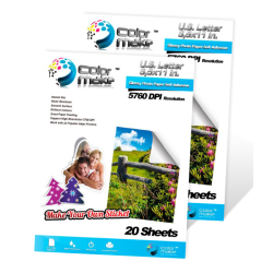 PAPEL FOTOGRAFICO ALTO BRILLO (20PZ)