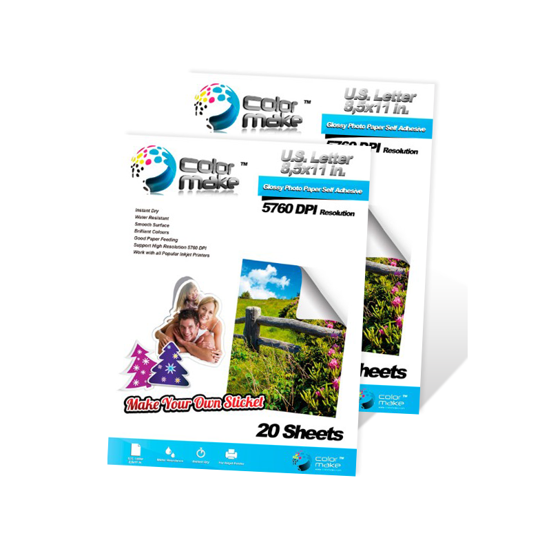 PAPEL FOTOGRAFICO ALTO BRILLO (20PZ)