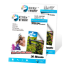 PAPEL FOTOGRAFICO ALTO BRILLO (20PZ)