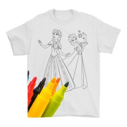 PLAYERA PARA PINTAR NIÑA