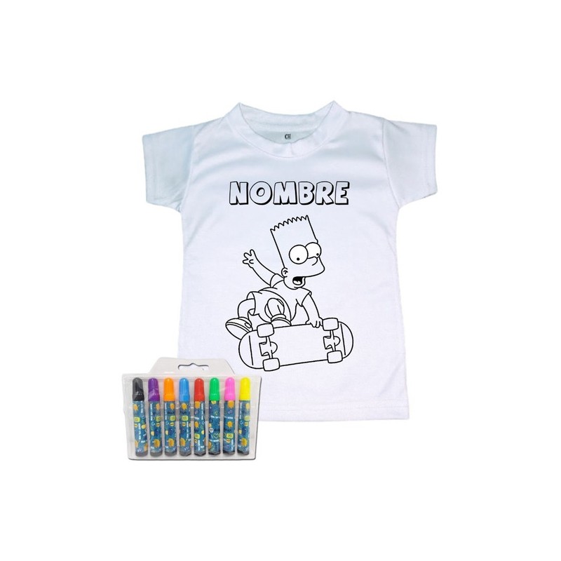PLAYERA PARA PINTAR NIÑO