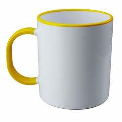 TAZA FILO Y ASA AMARILLA
