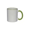 TAZA FILO Y ASA COLOR VERDE CLARO