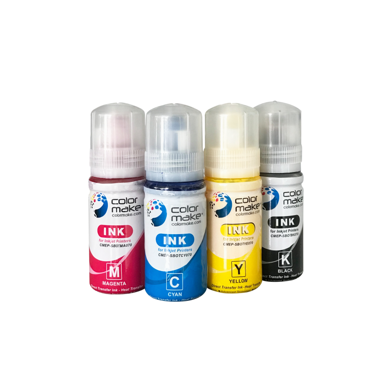 TINTA NEGRA SUBLIMACION COLOR MAKE BOTE .70ML