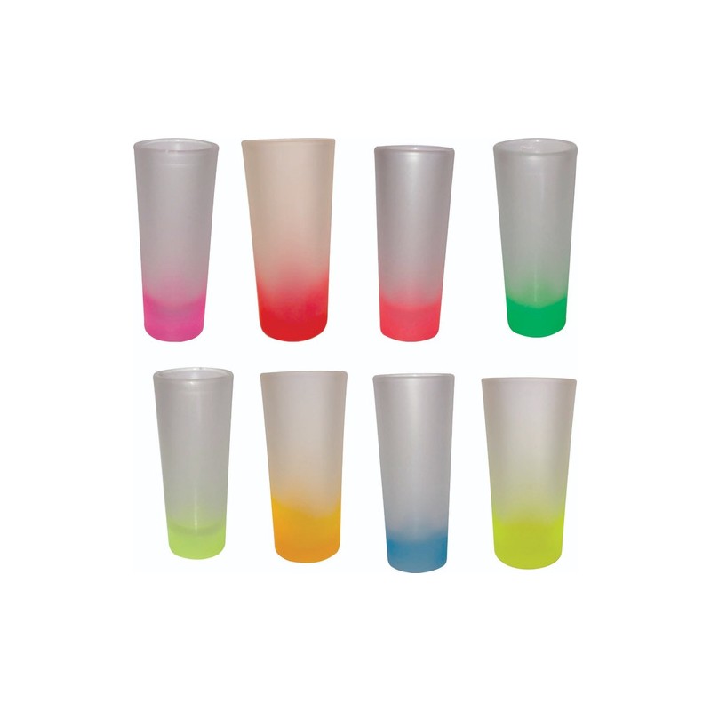 VASO CUBERO FONDO DE COLOR .280ML