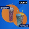 VASO SKINNY GLITER TAPA MATE