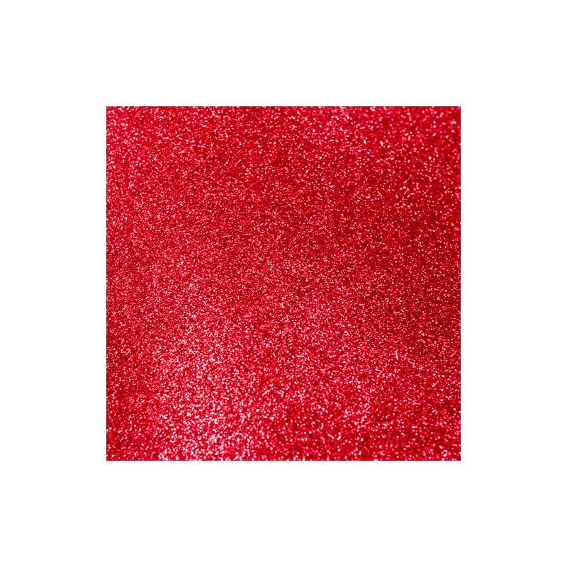 VINIL DIAMANTINA ROJO .61CMS