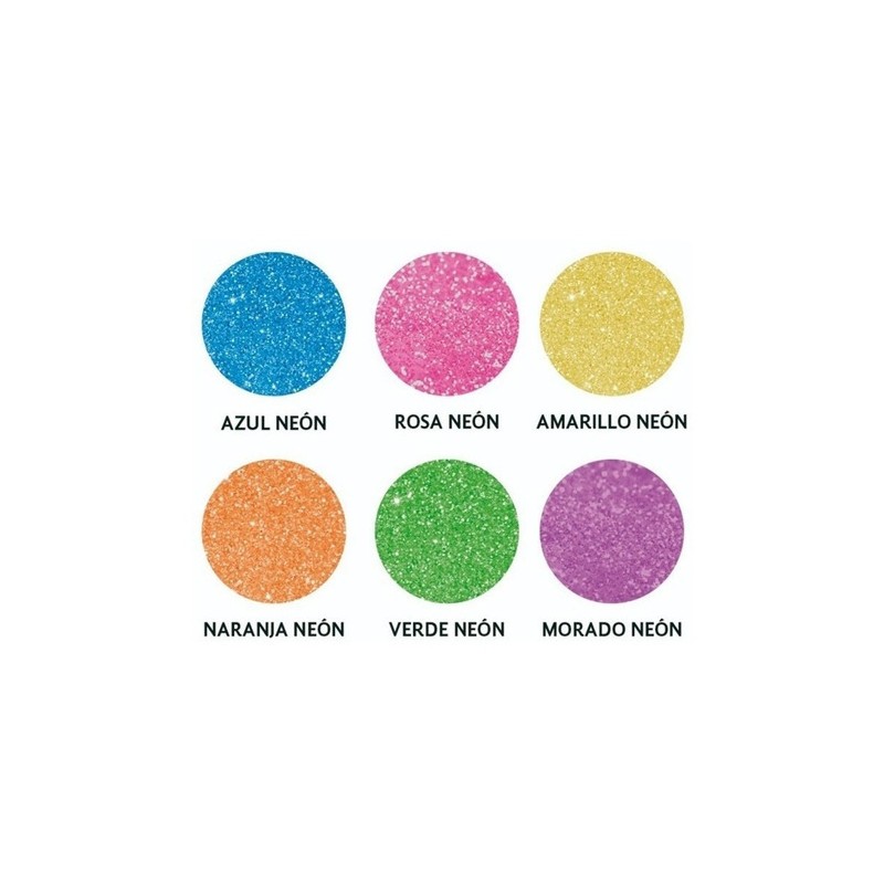TEXTILES GLITER NEON