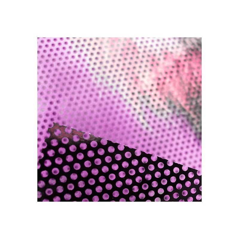 VINIL TEXTIL MICROPERFORADO ROSA NEON