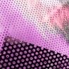 VINIL TEXTIL MICROPERFORADO ROSA NEON