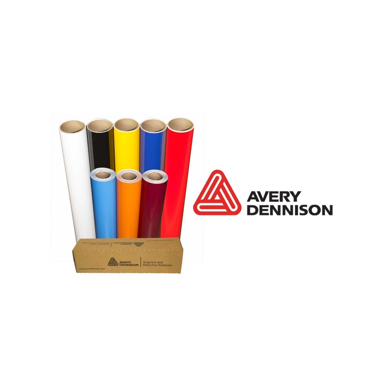 VINILES AVERY COLORES PRIMARIOS 61CM