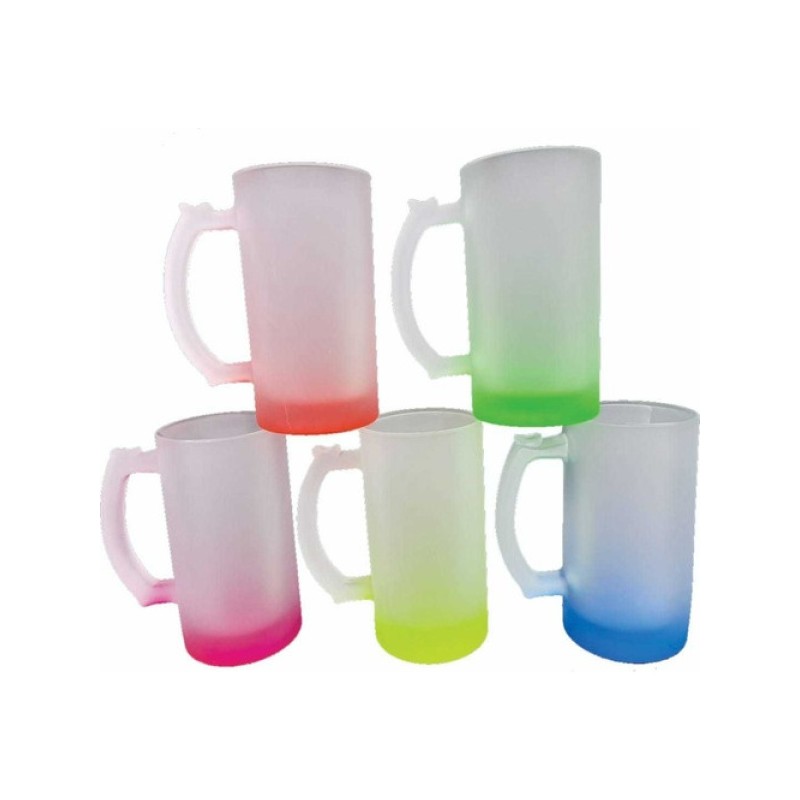 TARRO CERVECERO 16 OZ  INT COLOR AZ,VD,RS,NJ,RJ,AM