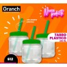 TARRO POPOTE PLASTICO 250ML