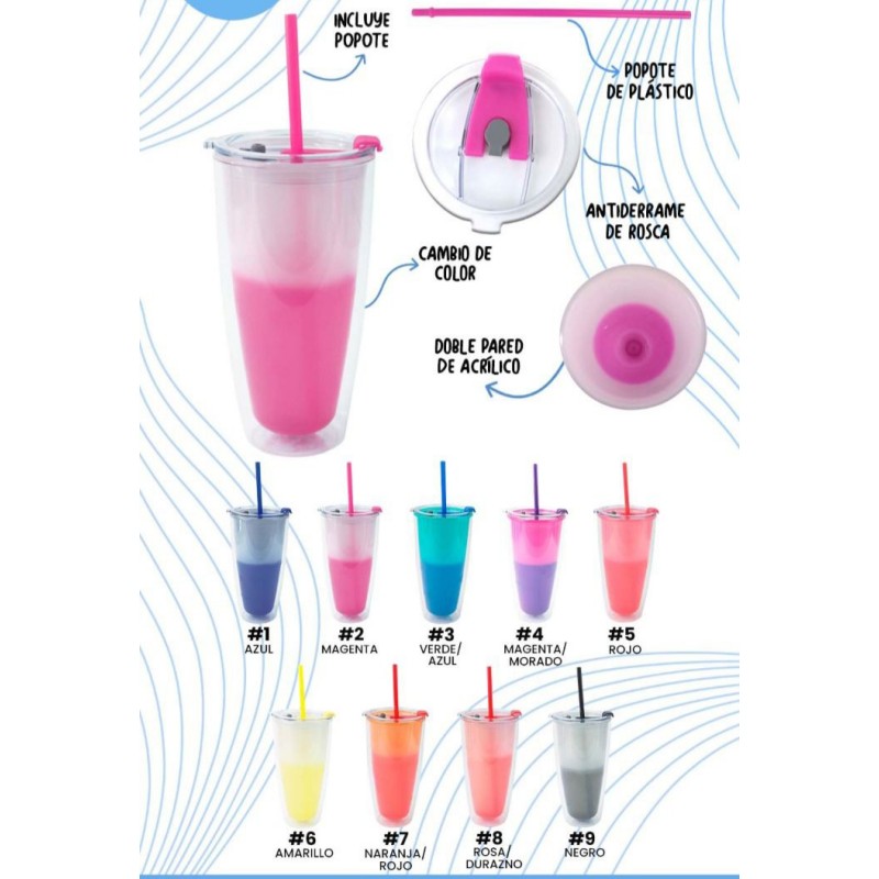 VASO TUMBLER MAGIC 800ML